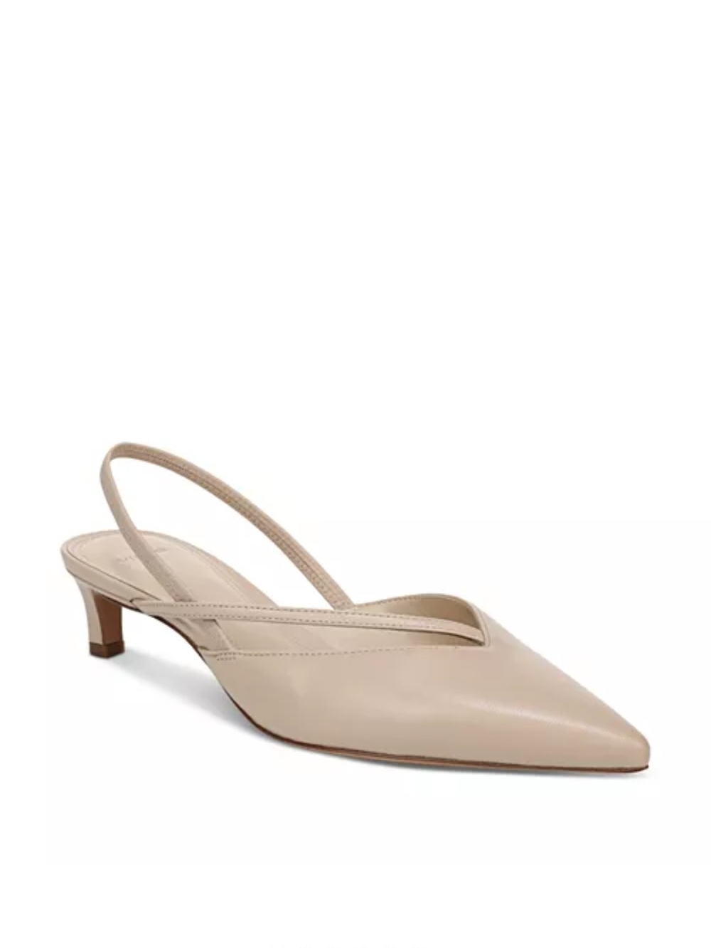 Vince Clara Pointed Slingback Kitten Heel